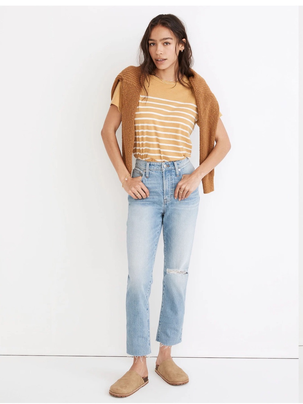 Madewell The Curvy Perfect Vintage High Rise Jeans